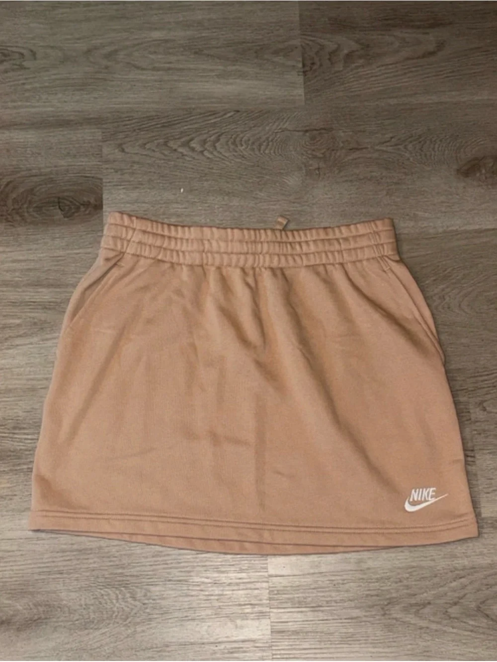 Nike Women's Light Brown Athletic Mini Skort
